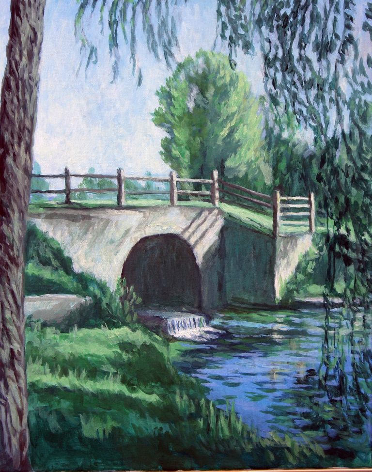 Bridge at Boughton Grounds , Summar
