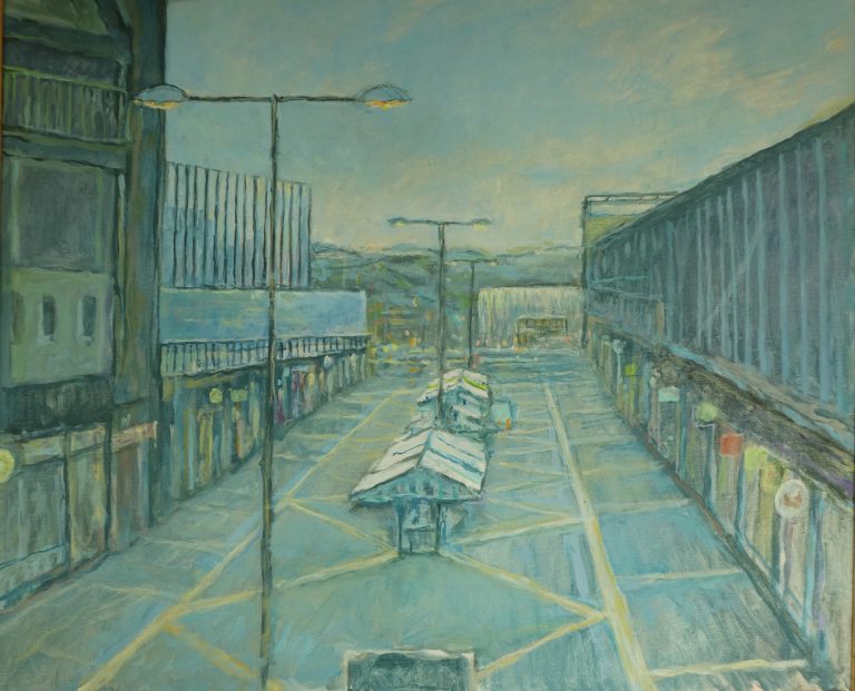 Corby Town Autumn Morning